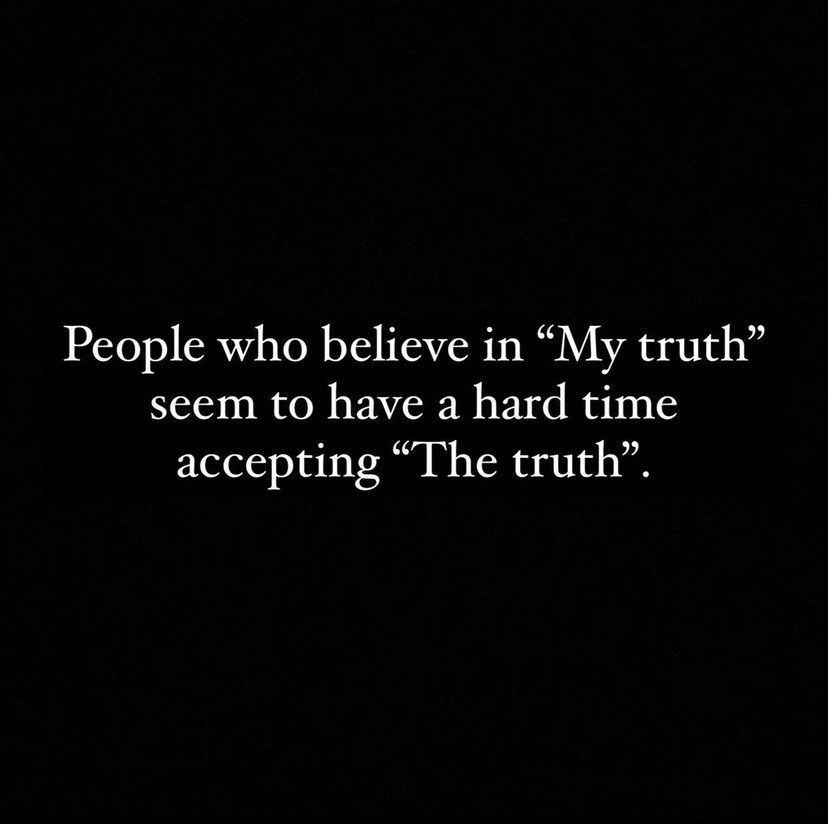 Truth, Tired of the lies!